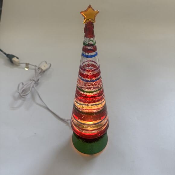 VTG Midwest of Cannon Falls Plug In Multi-Color Ceramic Tree LIGHT UP Christmas - Picture 3 of 12